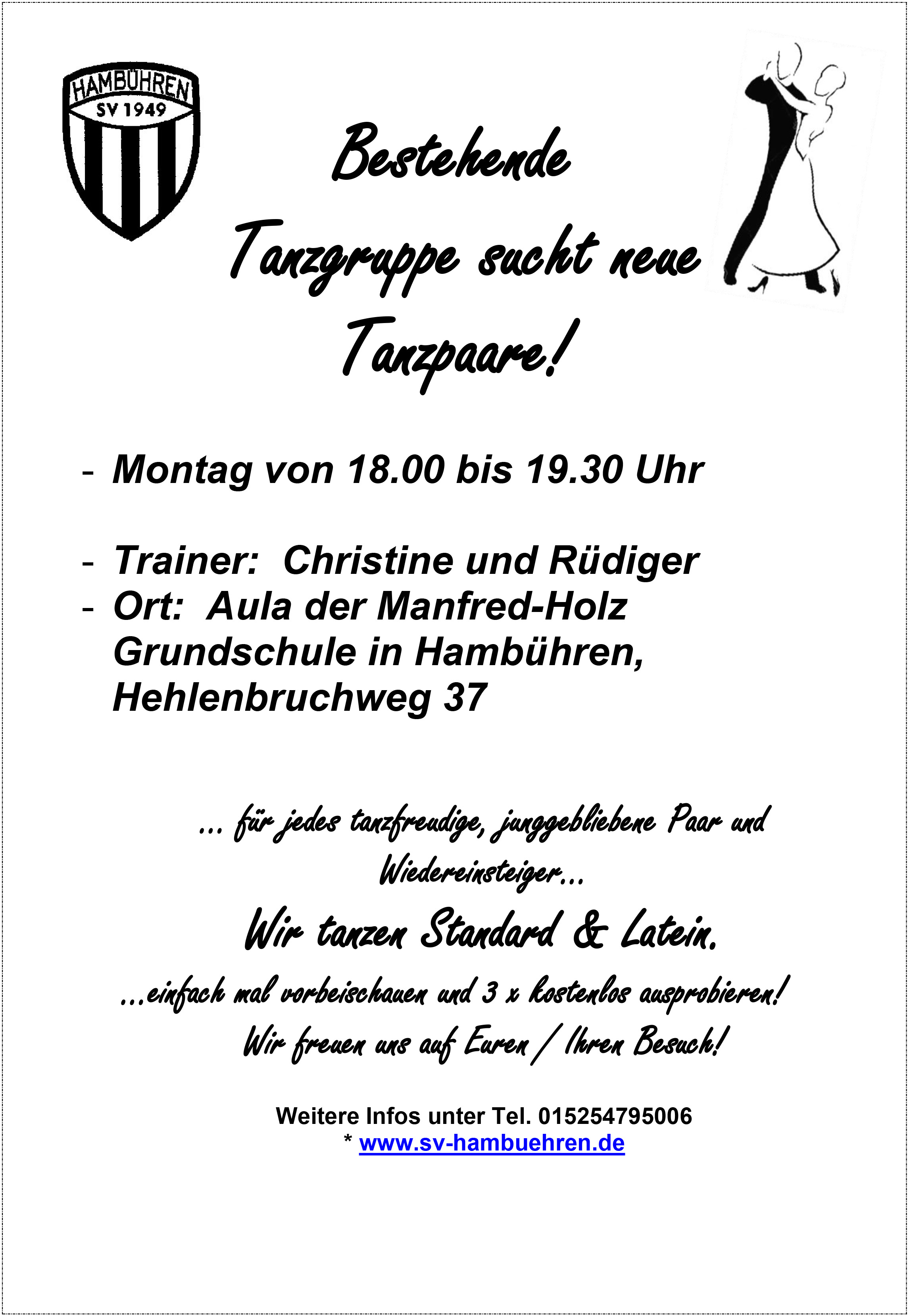 Fortgeschrittenen-Gruppe